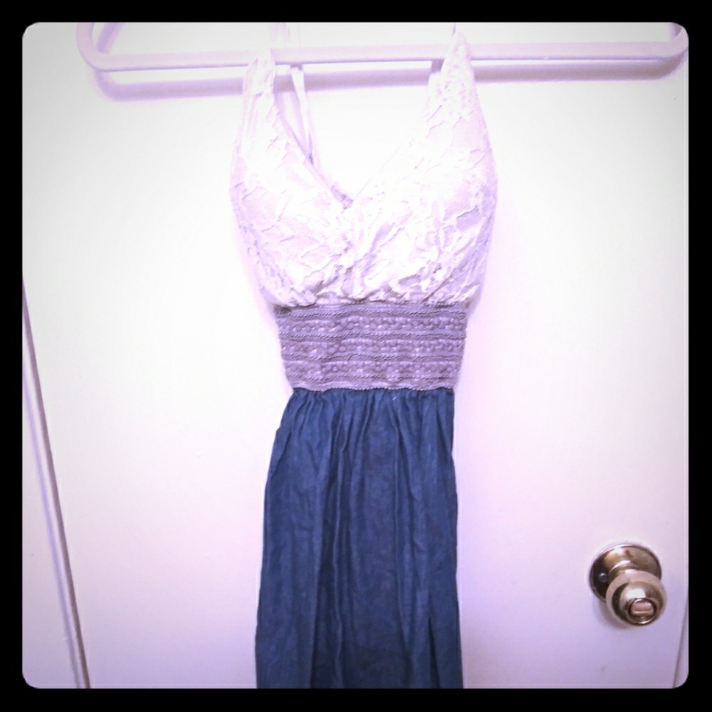 Blue jean dress